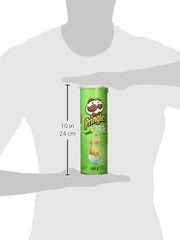 Pringles Sour Cream & Onion Potato Chips 156g/5.5 oz., (Imported from Canada)