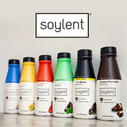 Soylent Creamy Chocolate Meal Replacement Shake, Contains 20g Complete Vegan Protein, Ready-to-Drink, 14oz, 12 Pack