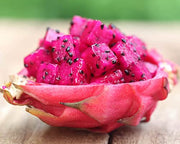 Amafruits Dragon Fruit (Pitaya) Bite Size Cubes - 16oz bag, 5 bag count