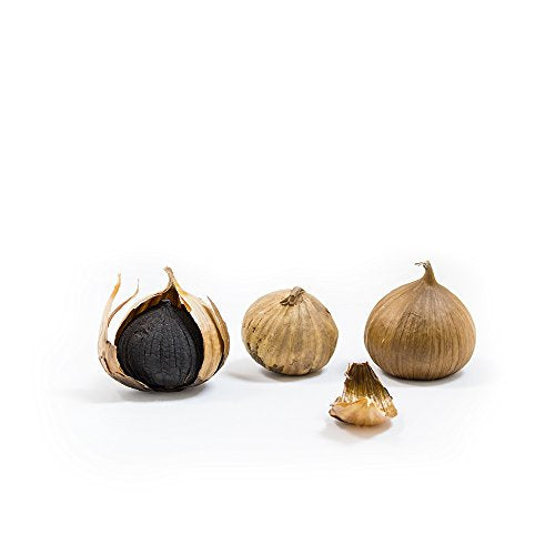 MW POLAR Whole Black Garlic 250grams, 8.8 Ounce, Whole Bulbs, Easy Peel, All Natural, Healthy Snack , Ready to eat, Chemical Free, Kosher Friendly