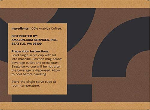 100 Ct. Solimo Dark Roast Coffee Pods, Compatible with Keurig 2.0 K-Cup Brewers 100 Count(Pack of 1)