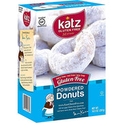 Katz Gluten Free Snacks Top 4 Donut Flavors | Gluten Free, Dairy Free, Soy Free, Nut Free | Powdered, Glazed, Cinnamon, Chocolate Frosted | Kosher (1 Pack of each, 4 Total)