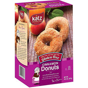 Katz Gluten Free Snacks Top 4 Donut Flavors | Gluten Free, Dairy Free, Soy Free, Nut Free | Powdered, Glazed, Cinnamon, Chocolate Frosted | Kosher (1 Pack of each, 4 Total)