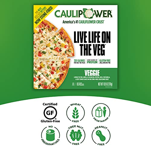 Caulipower, Pizza Veggie, 10.9 Ounce