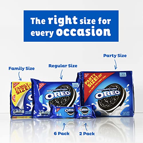 OREO Chocolate Sandwich Cookies, Party Size, 25.5 oz