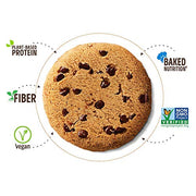 Lenny & Larry's The Complete Cookie, Chocolate Chip, Soft Baked, 16g Plant Protein, Vegan, Non-GMO, 4 Ounce Cookie (Pack of 12)