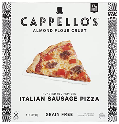 Cappello's Italian Sausage and Roasted Red Pepper Grain Free Frozen Pizza