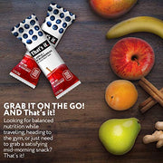 That's it. Apple + Blueberry 100% Natural Real Fruit Bar, Best High Fiber Vegan, Gluten Free Healthy Snack, Paleo for Children & Adults, Non GMO No Sugar Added, No Preservatives Energy Food (12 Pack)