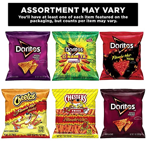 Frito-Lay Fiery Mix Variety Pack, 40 Count