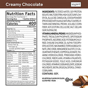 Soylent Creamy Chocolate Meal Replacement Shake, Contains 20g Complete Vegan Protein, Ready-to-Drink, 14oz, 12 Pack