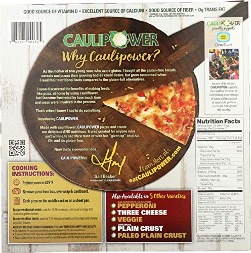 CAULIPOWER Margherita Pizza, 10.9 Ounce